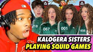 KALOGERAS SISTERS PLAYED SQUID GAMES ROBLOX!