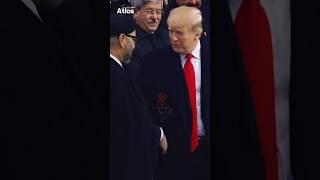 HM King Mohammed VI sent a message of congratulations to Donald J. Trump #usa #morocco #music #fyp