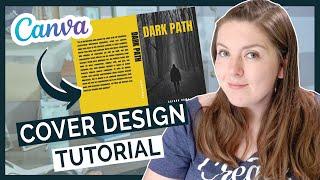 How to Design a Book Cover in Canva (Beginner Cover Design Tutorial)