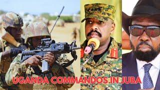 UGANDA DEPLOYS MILITARY COMMANDOS IN JUBA TO SUPPORT PRESIDENT SALVA KIIR