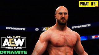 WHAT IF Cesaro joins AEW?! | WWE 2K