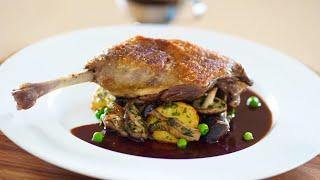 Duck Confit with Potato Sarladaise – Bruno Albouze