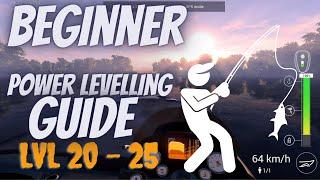 Fishing Planet | Power Levelling Guide | Level 20 to 25 ( Without Spending Money ).