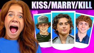 Impossible Kiss/Marry/Kill Game! part 2