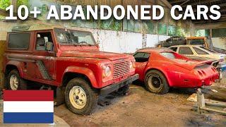 Abandoned Classic Cars - Corvette, BMW's and Land Rovers!