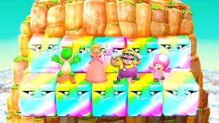 Mario Party 10 Minigames Yoshi vs Peach vs Wario vs Toadette #NarioGame