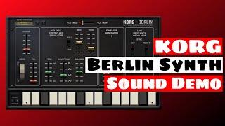 KORG Gadget Berlin Mono Synthesizer - Sound Demo | SYNTH ANATOMY