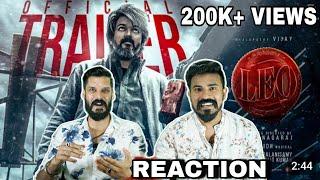 Leo Official Trailer Reaction | Thalapathy Vijay Sanjay Dutt Lokesh Kanagaraj | Entertainment Kizhi