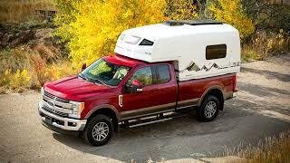 This fiberglass camper is a unique and indestructible camper van