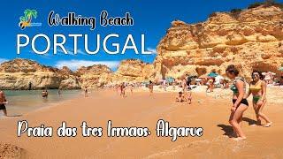 Praia dos tres Irmaos Alvor PORTUGAL | WALKING BEACH