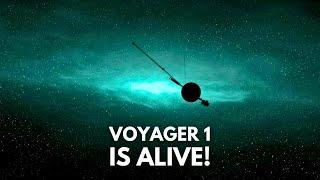 It's Alive! Voyager 1 Just Sent A Message From Interstellar Space