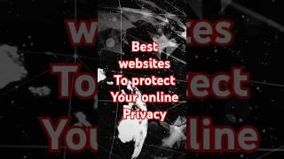 Best websites to protect your online privacy 1   #website #onlinesafety #cybersecurity