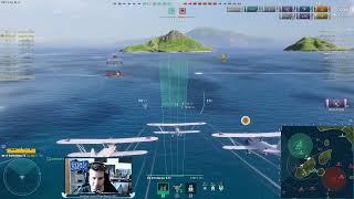 Russian Tier 4 CV Kosmomolets - World of Warships