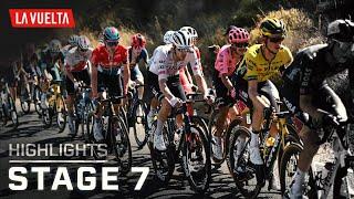 Vuelta a España 2024, Stage 7 | EXTENDED HIGHLIGHTS | 8/23/2024 | Cycling on NBC Sports