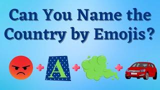 Guess the Country By Emoji? Trivia Quiz Challenge!