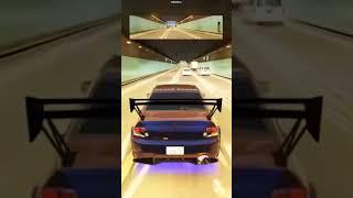 Mitsubishi Evo spitting flames in No hesi Asseto corsa