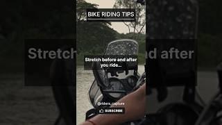 Riding Bike: Stretch Before and after Rides | Tip - 22 #bikeridingtips #biketips #safety #roadtips