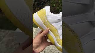 New Air Jordan 11 Low SE Yellow Snakeskin AJ11 2023 Shoes