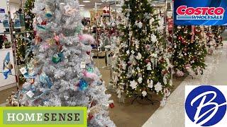 COSTCO HOME SENSE BOSCOV'S CHRISTMAS DECORATIONS DECOR SHOP WITH ME SHOPPING STORE WALK THROUGH