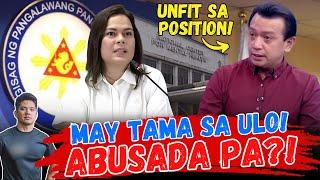 MAY IIYAK! VP SARA DUROG KAY SENTRI?!