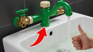 Very Few People Know This Trick ! Idea From PPR Green Pipe Help You Save a Lot of Money Everyday