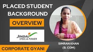 Simran Job Placement Overview | Corporate Gyani | MNC Jobs | Interviews | Skills | Motivation