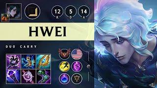 Hwei Carry vs Caitlyn: Rampage - NA Grandmaster Patch 14.16