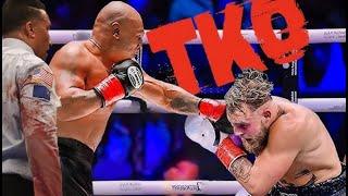 Mike Tyson vs Jake Paul FULL FIGHT HIGHLIGHTS! KNOCKOUT! Part 1
