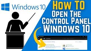 how to open control panel in windows 10