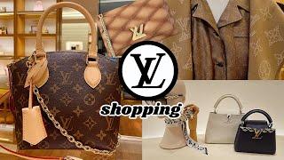 what's NEW at LOUIS VUITTON?  fall LV SHOPPING  LV LOCKITLV CAPUCINE MALLETAGELV FINE JEWELLERY