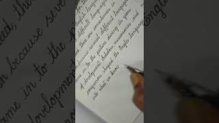 cursive writing