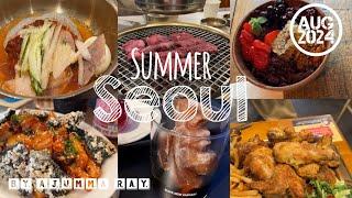 Summer in Seoul ️️️- Eating and Shopping | Dotori | Nudake | Mangwon Market and many more