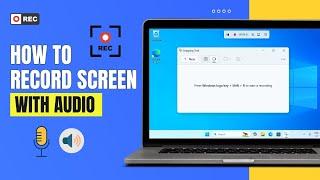 Screen Record with Audio on Windows 11 PC - (without any Software)