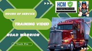 DOT Hours Of Service Training Video for Truck Drivers and Truck Companies