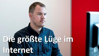 Die größte Lüge im Internet - Daniel Braun KlarText-Preisträger 2022