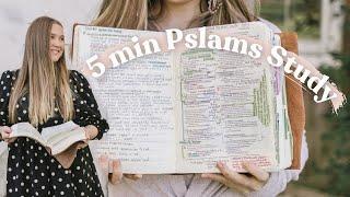 5 Minute Bible Study for Anxiety