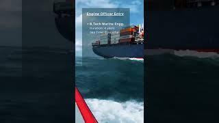 Merchant Navy | Direct Officer Entry | Engine Side Rank #shorts #merchantnavy #officer #viral #india