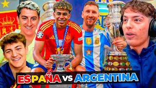 ESPAÑA vs ARGENTINA ¿Qué equipo es mejor? con DAVOO XENEIZE