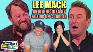 WILTY - Did Lee Mack Pretend to Have Fallen Off a Ladder to Avoid Going to IKEA Reaction