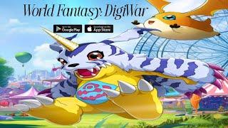 World Fantasy: DigiWar ( New Game ) - Gameplay Android