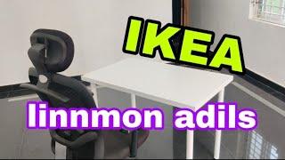 Ikea Linnmon Adils Unboxing | Assembly | Looks | 100*60 Cms | Best White Table for YouTube Videos