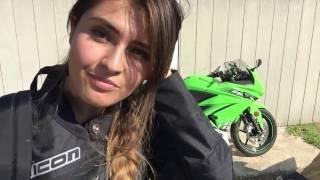 Vlog # 13 Moto Vlog - I Dropped My Bike!