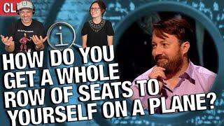 QI - How to Get a Whole Row of Seats on a Plane to Yourself REACTION