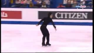 2012 Worlds Men FS Daisuke Takahashi british commentary