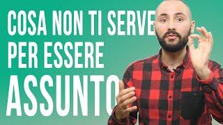 Vuoi essere assunto come programmatore? Ecco cosa NON ti serve