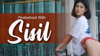 Photoshoot with SISIL | Model cantik Imut , mungil pose nya keren