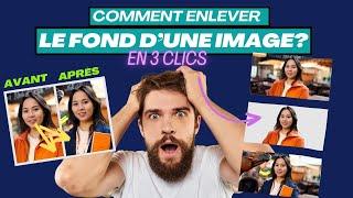 Enlever LE FOND d'une IMAGE | Facile et GRATUIT