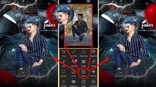 JOKER Photo Editing Picsart | Joker Photo Editing kaise kare | Joker face Editing Picsart New style