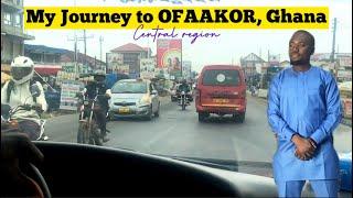 My journey to Ofaakor, Ghana || Central Region || Awutu Senya East || Jei River