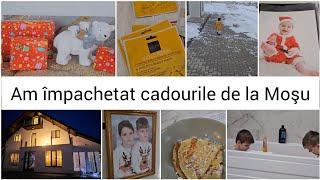 Luminițe pe casă pentru Sărbători/şi am pregătit cadourile De la Moş Crăciun pentru copii